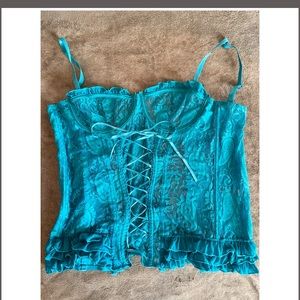 Lacey corset top